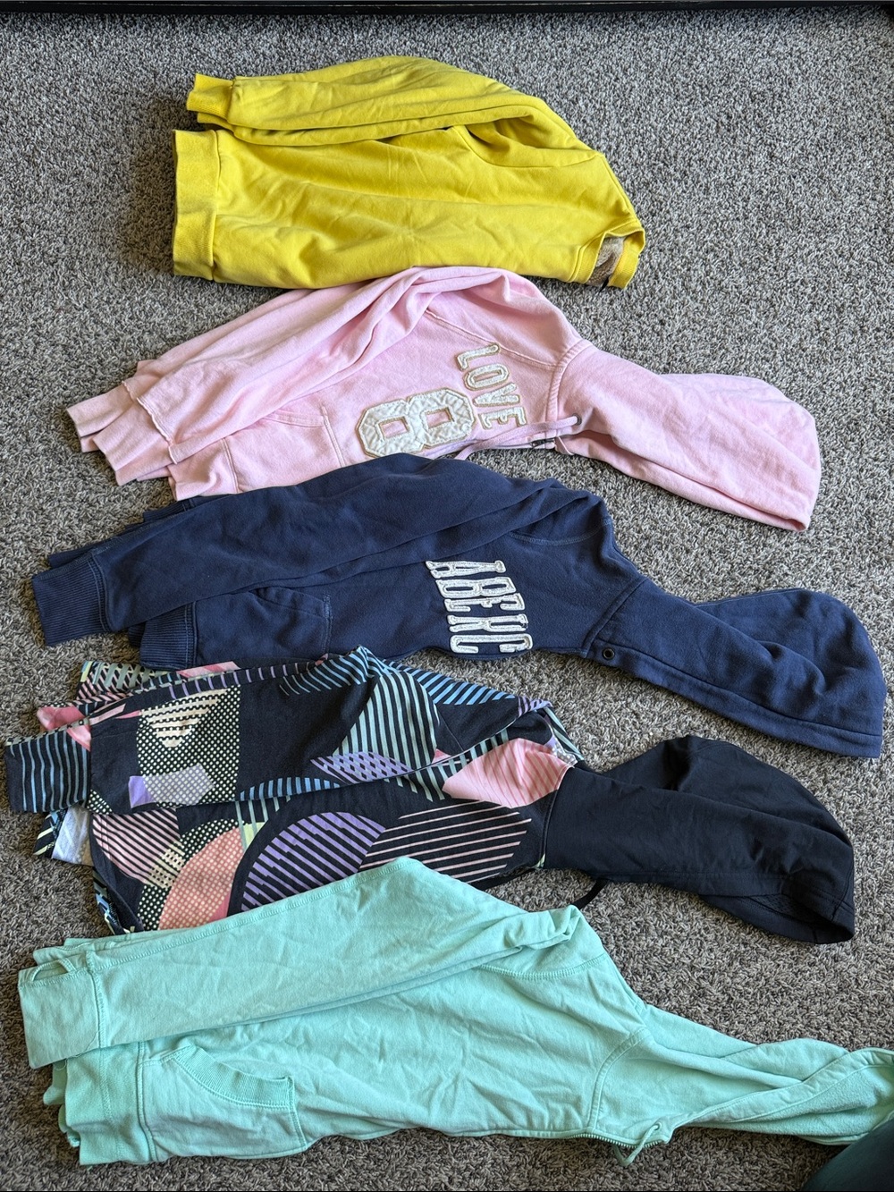 Under Armour Women's Hoodies Lot - Yellow, Pink, Navy, Patterned, Mint